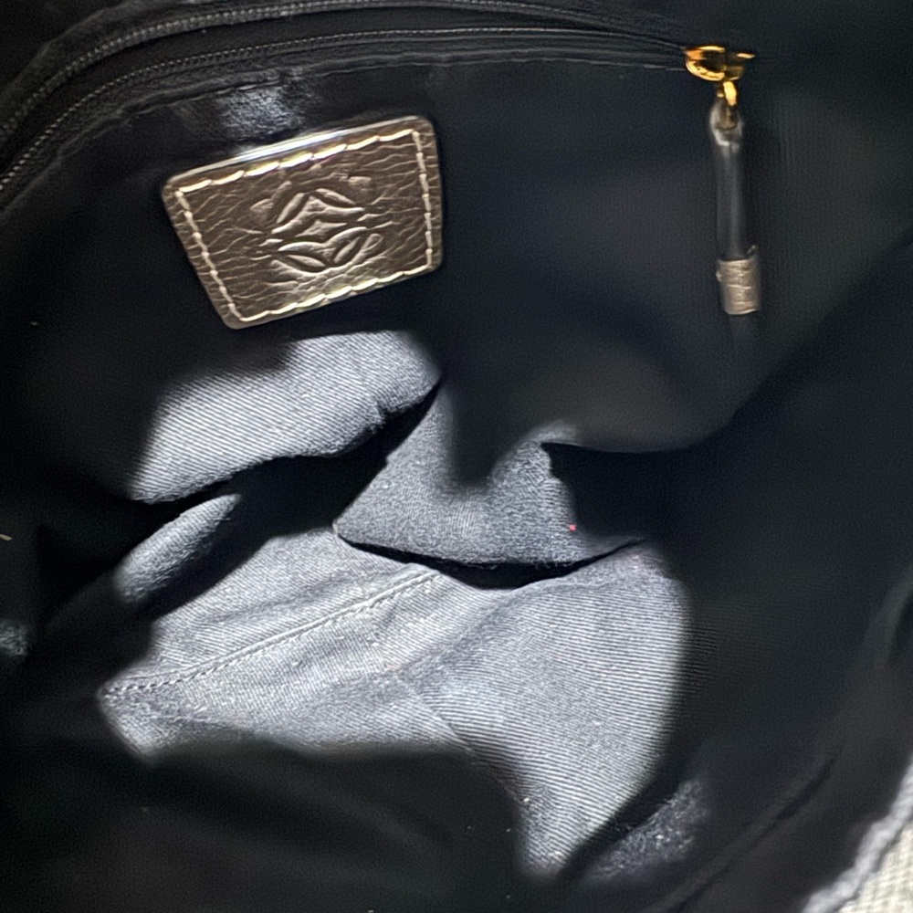 LOEWE Anagram Canvas New Road Hobo Bag - 2008 - Picture 7 of 8
